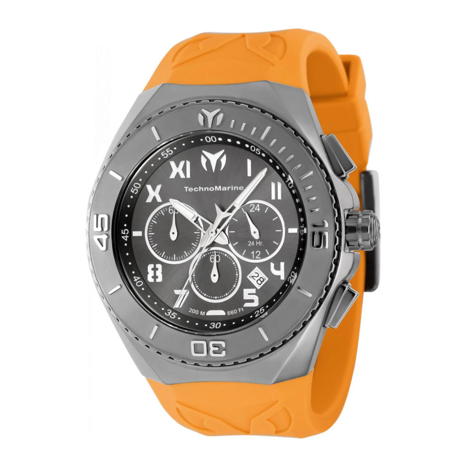 Technomarine Naranja Fondo Negro