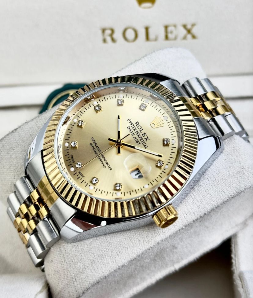 Rolex President Bicolor Fondo Dorado (Dama)