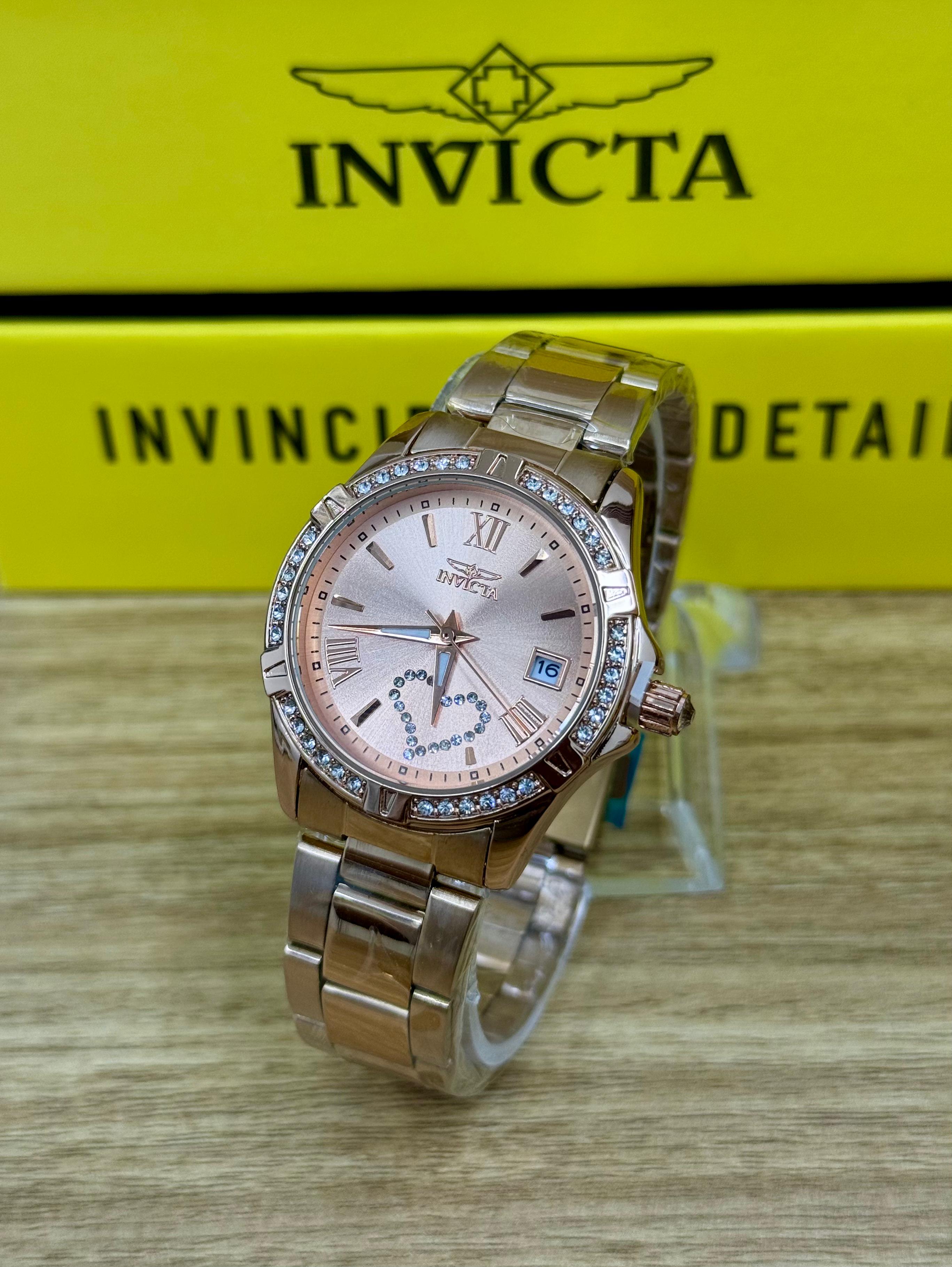 Invicta Mujer Metal Cobre