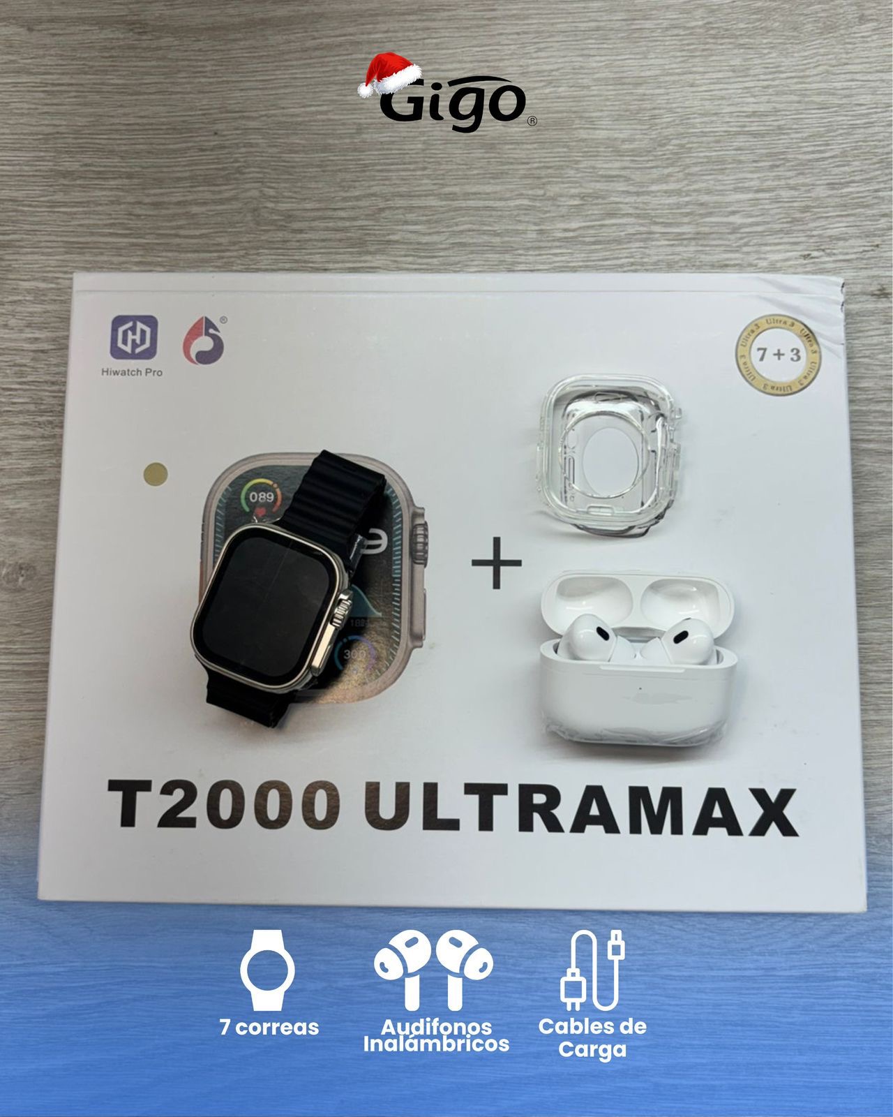 Combo Smart Watch - Audífonos serie pro 2